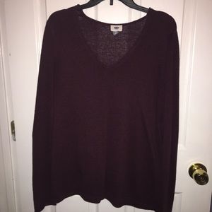 Old navy maroon/burgundy sweater